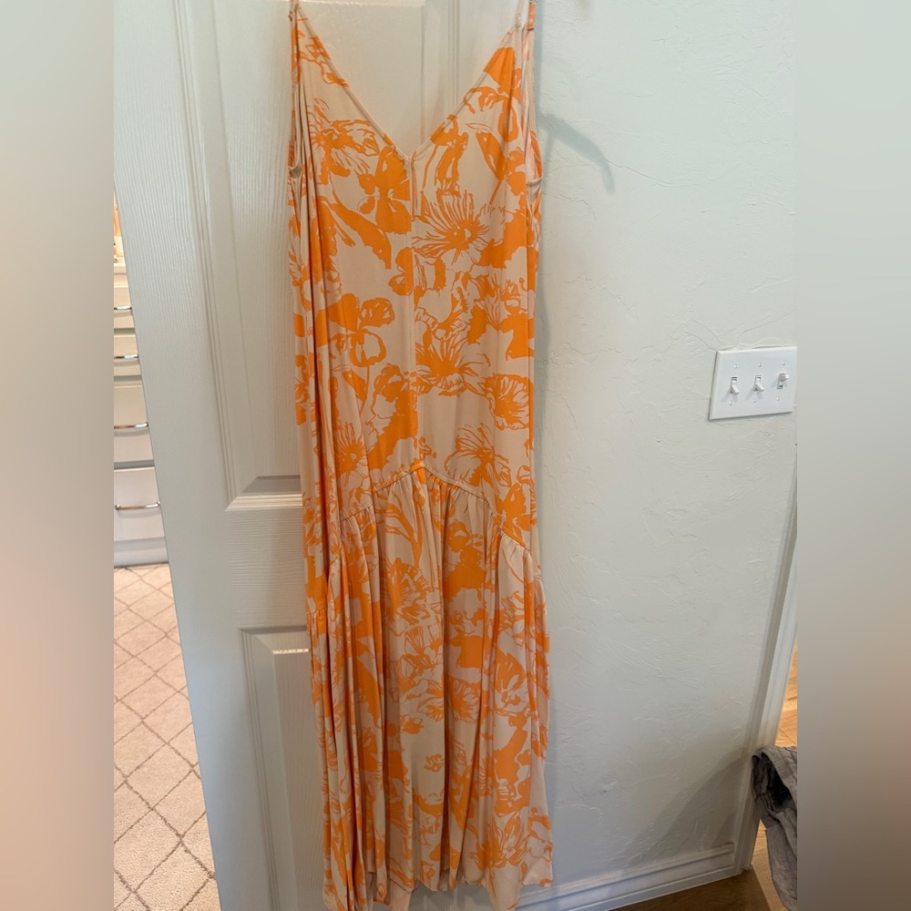 H&M Floral Orange Women's sundress